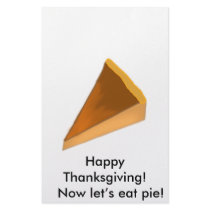 Happy Thanksgiving! Now let’s eat pie! stationery by SunriseKingdom Happy Thanksgiving! Now let’s eat pie! stationery
