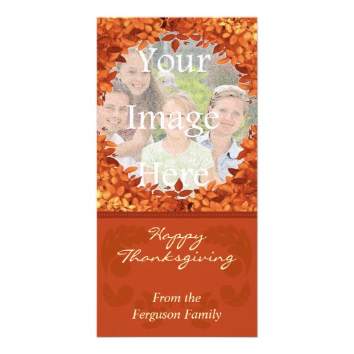 Happy Thanksgiving Photo Card