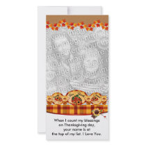Happy Thanksgiving Photo Cards photo cards