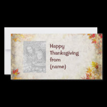 Happy Thanksgiving photo cards