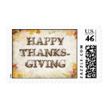 Happy Thanksgiving Postage Stamp