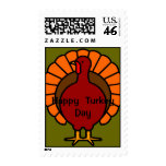 Happy Thanksgiving Postage Stamps