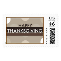 HAPPY THANKSGIVING postage by Designdivaad HAPPY THANKSGIVING postage