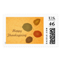 Happy Thanksgiving Postage Stamp