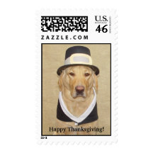 Happy Thanksgiving! Postage Stamps