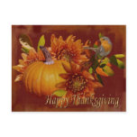 Happy Thanksgiving Postcard