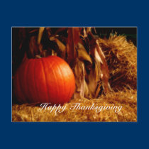 Happy Thanksgiving postcard