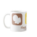 Happy Thanksgiving (Squares) mug