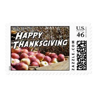 Happy Thanksgiving Stamps stamp