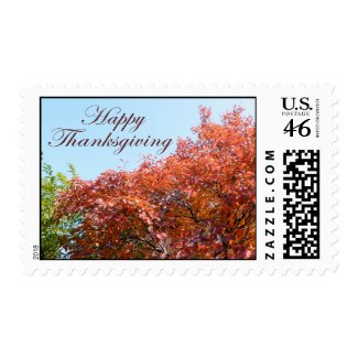 Happy Thanksgiving Stamps stamp