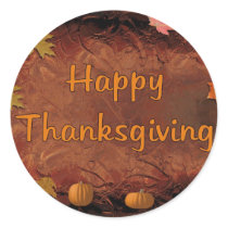 Happy Thanksgiving stickers