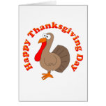 Happy Thanksgiving Turkey Card