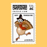HAPPY THANKSGIVING turkey stamp! stamps
