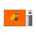 Happy Thanksgiving Turkey Stamp stamp