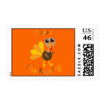 Happy Thanksgiving Turkey Stamp