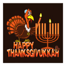 Happy Thanksgivukkah Party Invitations at Zazzle