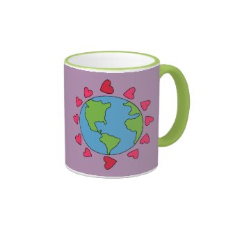 Happy The Earth Is The Lord's Day Ringer Quote Mug