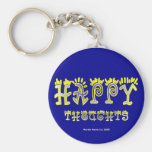 Happy Thoughts (6c) Keychain
