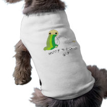 Happy Throw-Up Guy for your Dog pet clothing