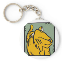 Happy Tiger Key Chains