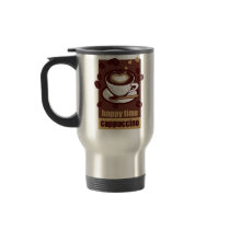 illustration, drink, coffee, bererages, art, graphic, design, heart, pop, brown, funny, humor, cute, break, caffeine, beans, happy, illustrations, Mug with custom graphic design