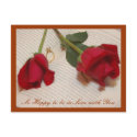 Happy to be in loved Postcard by ZunigasArt Happy to be in loved Postcard
