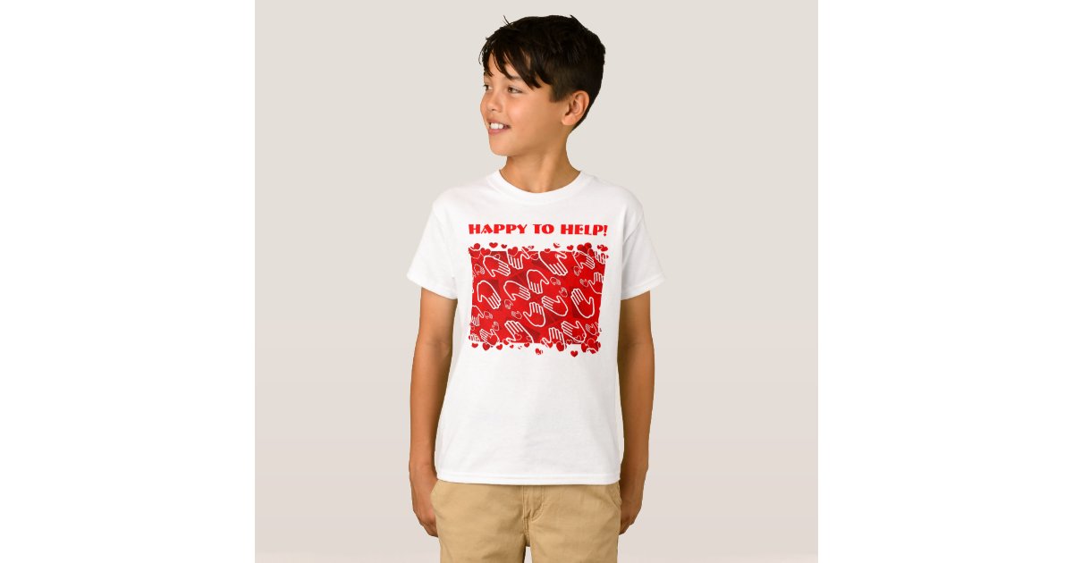 happy to help t shirt