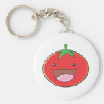 Happy Tomato Smiling Key Chain