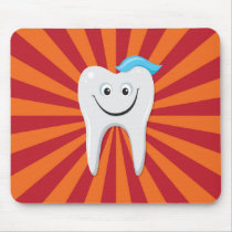 Happy tooth mousepad