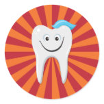 Happy tooth stickers