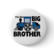 Happy Tracks Big Brother Pinback Buttons
