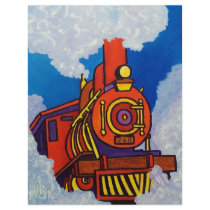 Happy Train flyers by piliero Happy Train flyers