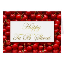 Happy Tu B'Shvat Tu bishvat Jewish holiday Jewish Greeting Cards