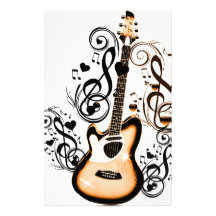 Happy Tunes_ Personalized Stationery