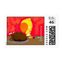 Happy Turkey Day! postage
