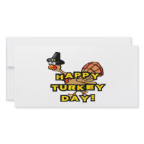 Happy Turkey Day Thanksgiving photo cards