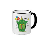 Happy Turtle 1st Birthday Coffee Mug