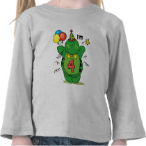 Happy Turtle 4th Birthday t-shirts by pinkinkart Happy Turtle 4th Birthday t-shirts