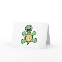 Happy Turtle Greeting Card