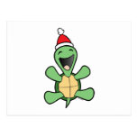 Happy Turtle Christmas Postcards