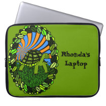 Happy Turtle Laptop Sleeve