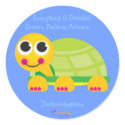Happy Turtle Stickers - small