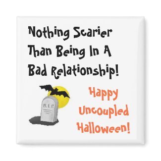 Happy Uncoupled Halloween Magnet magnet