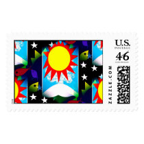 Happy Universe postage