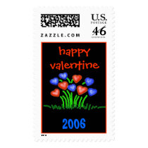 happy valentine, 2006 postage