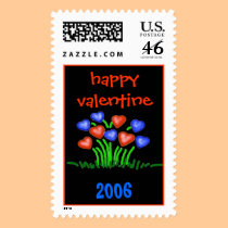happy valentine, 2006 stamps