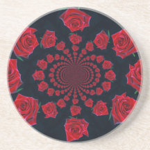 Happy Valentine Beverage Coasters