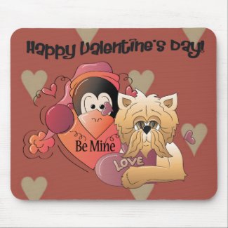 Happy Valentine Mousepad mousepad