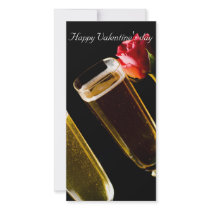 Happy Valentine' S day Personalized Photo Card