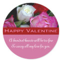 Happy Valentine Sticker sticker